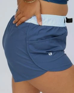 Nani Swimwear Colorblock Blues Hybrid Explorer Short 14 Nani Swimwear Colorblock Blues Hybrid Explorer Short