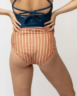 Nani Swimwear Terracotta Side Tie Bottom