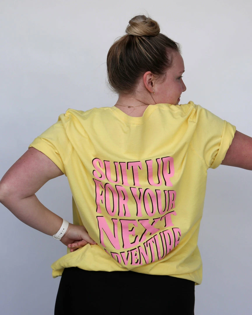 Nani Swimwear Yellow Suit Up T-shirt Active 8 Nani Swimwear Yellow Suit Up T-shirt Active