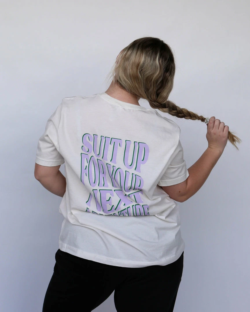 Nani Swimwear Vintage White Suit Up T-shirt 5 Nani Swimwear Vintage White Suit Up T-shirt