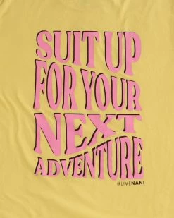 Nani Swimwear Yellow Suit Up T-shirt Active 19 Nani Swimwear Yellow Suit Up T-shirt Active
