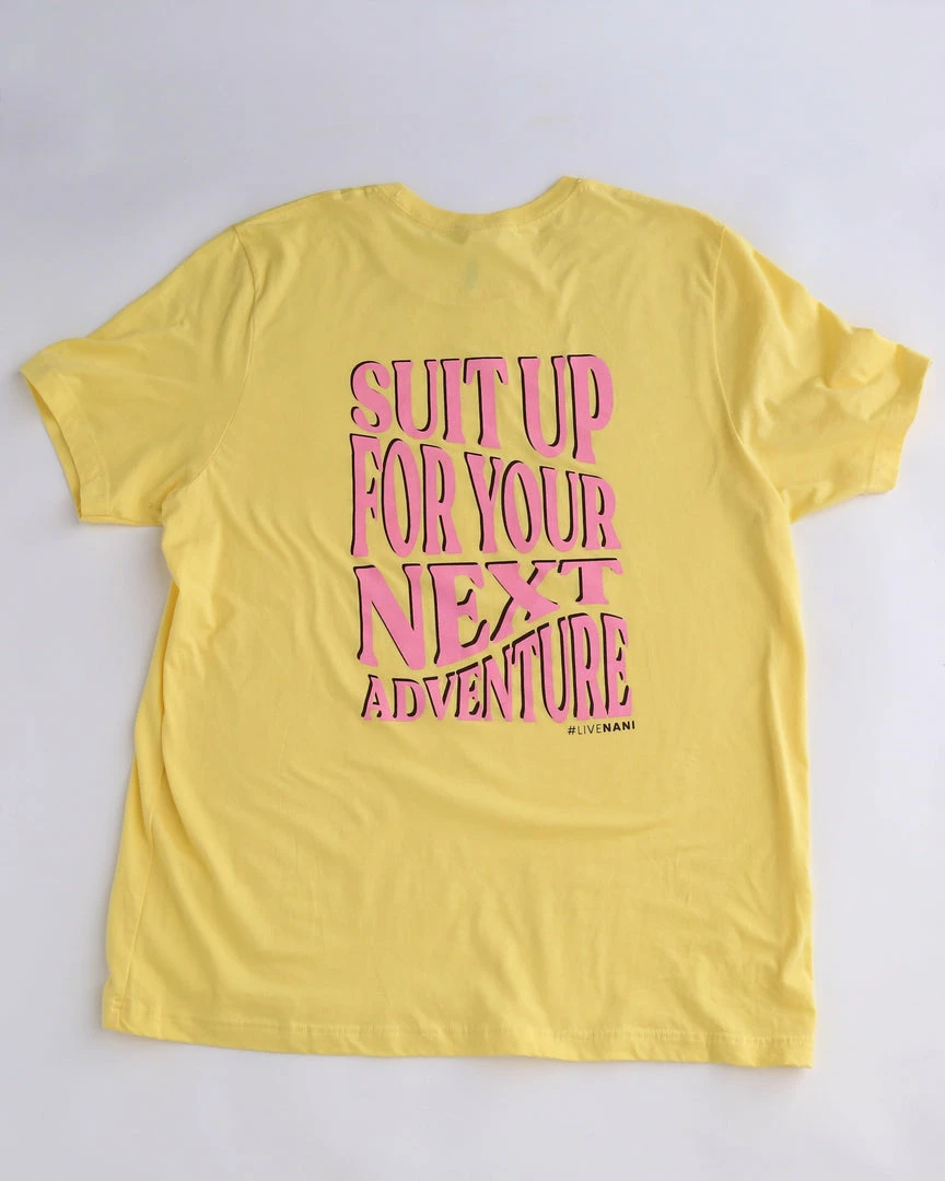 Nani Swimwear Yellow Suit Up T-shirt Active 10 Nani Swimwear Yellow Suit Up T-shirt Active