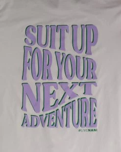 Nani Swimwear Vintage White Suit Up T-shirt 18 Nani Swimwear Vintage White Suit Up T-shirt