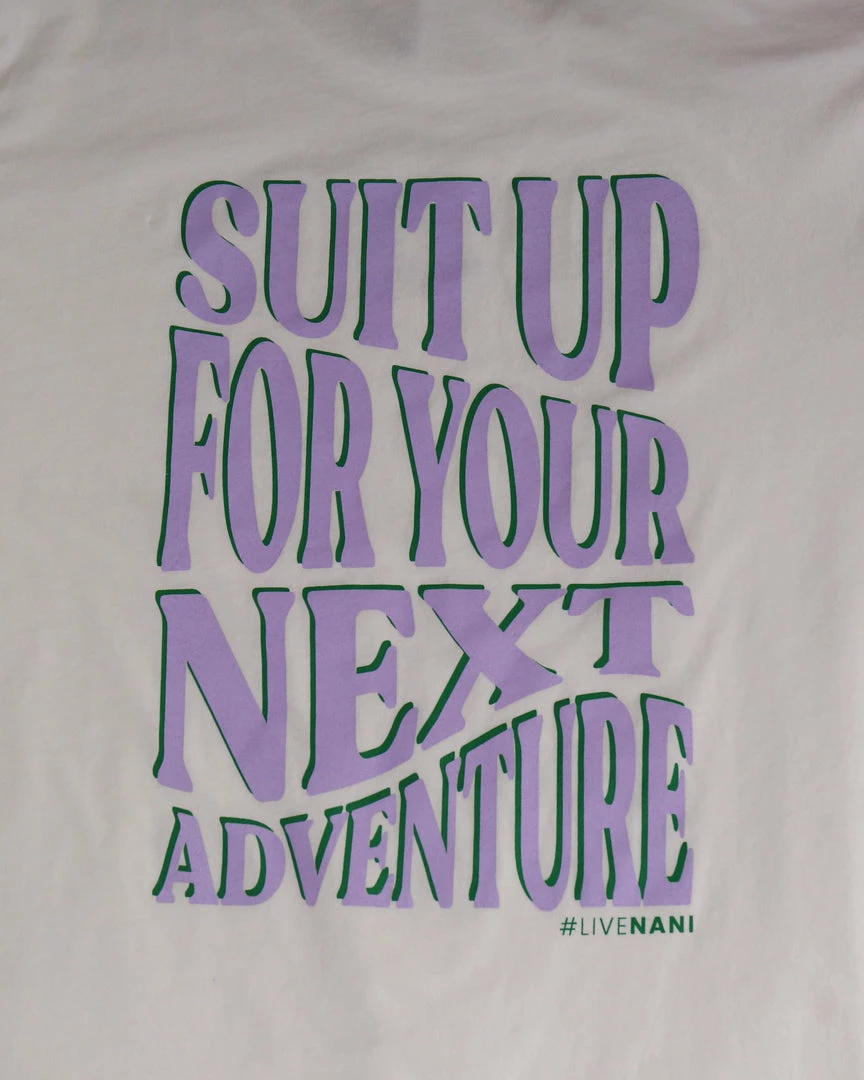 Nani Swimwear Vintage White Suit Up T-shirt 10 Nani Swimwear Vintage White Suit Up T-shirt