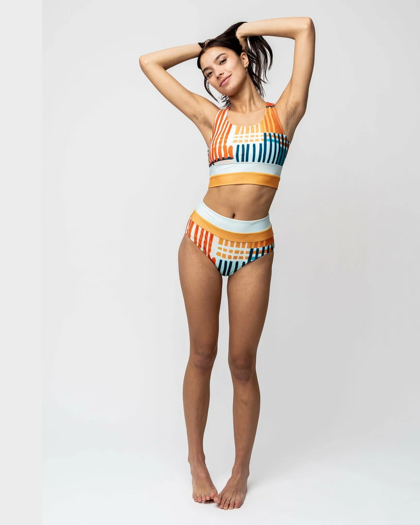 Nani Swimwear Ray Cut Back Crop 8 Nani Swimwear Ray Cut Back Crop