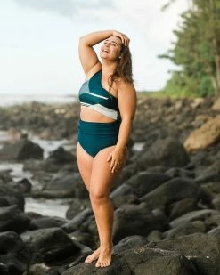 Nani Swimwear Shoreline Patchwork Crop