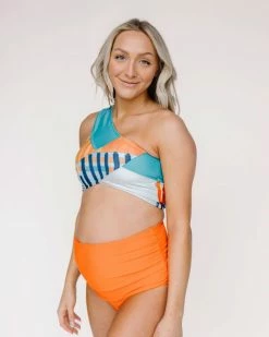 Nani Swimwear Rio Ruched High Rise Bottom