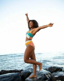 Nani Swimwear Ray Patchwork Crop