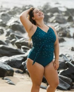 Nani Swimwear Dotted Wrap Tie Tankini