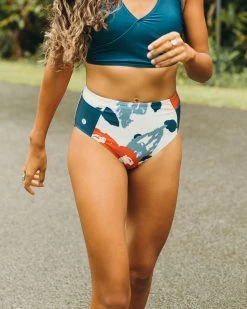 Nani Swimwear Brushed Floral Yoga Pocket Bottom 19 Nani Swimwear Brushed Floral Yoga Pocket Bottom