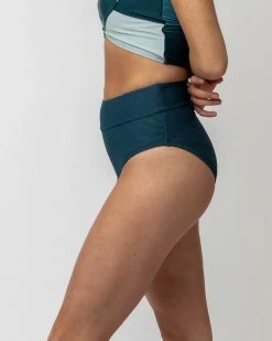 Nani Swimwear Textured Coastal Mid Rise Bottom