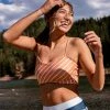 Nani Swimwear Terracotta Crossover Bralette