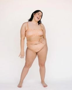 Nani Swimwear Terracotta Crossover Bralette