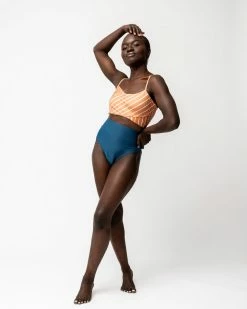 Nani Swimwear Terracotta Crossover Bralette