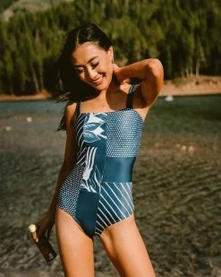 Nani Swimwear Solstice Patchwork One Piece