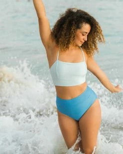 Nani Swimwear Textured Monica Mid Rise Bottom 16 Nani Swimwear Textured Monica Mid Rise Bottom