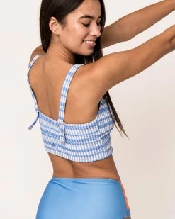 Nani Swimwear Gingham Avant Crop 16 Nani Swimwear Gingham Avant Crop