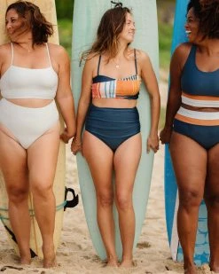 Nani Swimwear Coastal Ruched High Rise Bottom