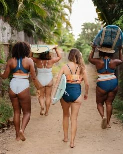 Nani Swimwear Coastal Ruched High Rise Bottom