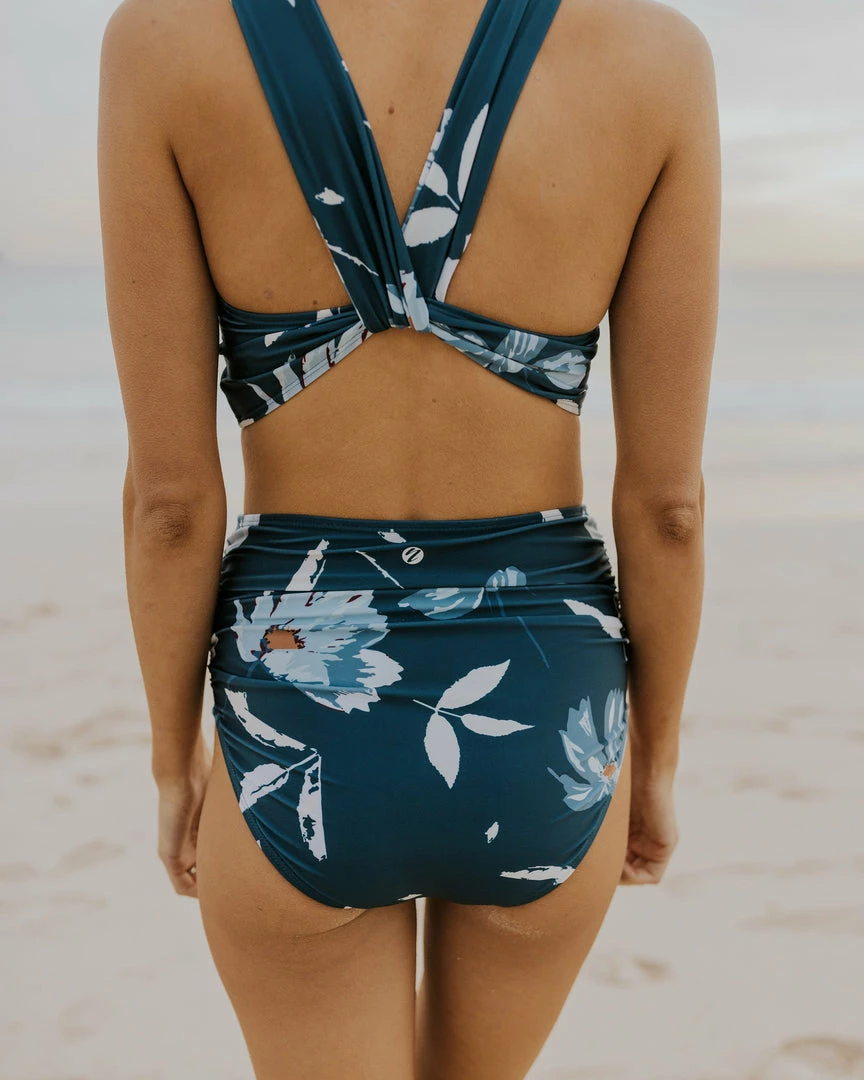 Nani Swimwear Laie Ruched High Rise Bottom 12 Nani Swimwear Laie Ruched High Rise Bottom