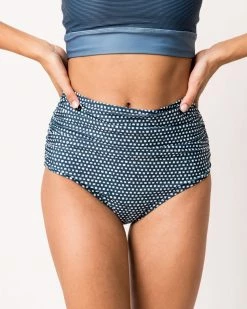 Nani Swimwear Palaka Ruched High Rise Bottom