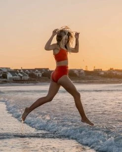 Nani Swimwear Stella Ruched High Rise Bottom