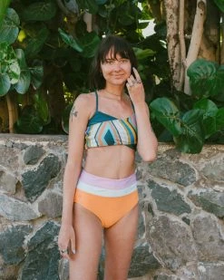 Nani Swimwear Textured Madi Colorblock Bottom