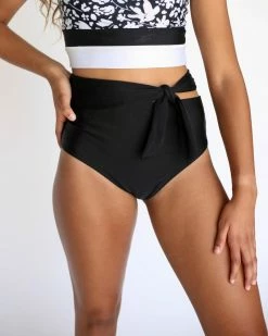 Nani Swimwear Black Side Tie Bottom