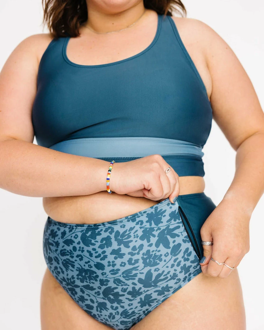 Nani Swimwear Okalani Zip Pocket Bottom 7 Nani Swimwear Okalani Zip Pocket Bottom