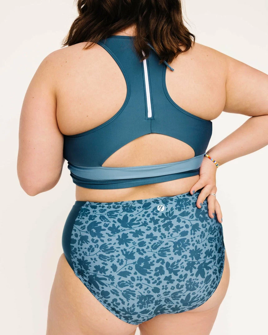 Nani Swimwear Okalani Zip Pocket Bottom 8 Nani Swimwear Okalani Zip Pocket Bottom