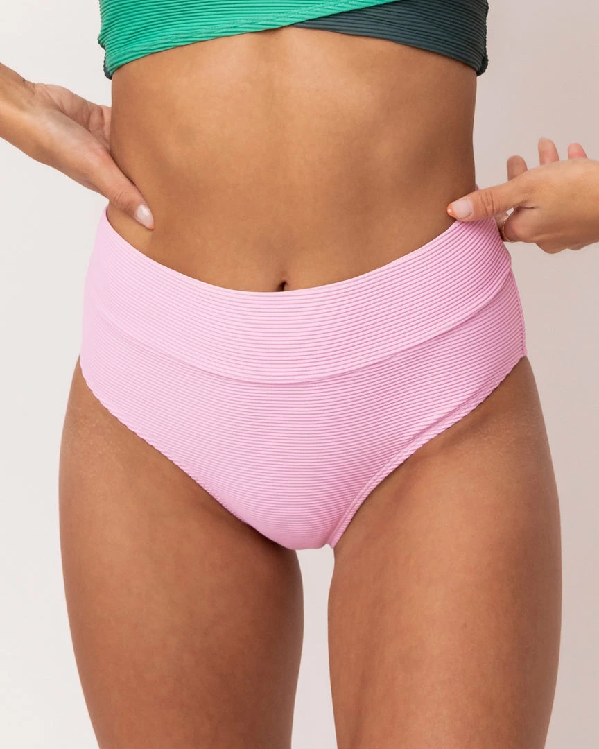 Nani Swimwear Textured Mulberry Mid Rise Bottom 3 Nani Swimwear Textured Mulberry Mid Rise Bottom