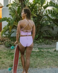 Nani Swimwear Textured Mulberry Mid Rise Bottom 22 Nani Swimwear Textured Mulberry Mid Rise Bottom