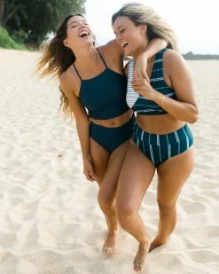 Nani Swimwear Textured Navy Mid Rise Bottom 21 Nani Swimwear Textured Navy Mid Rise Bottom