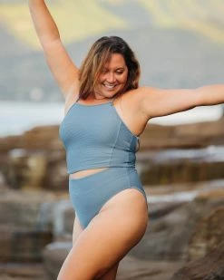 Nani Swimwear Textured Naia Mid Rise Bottom 19 Nani Swimwear Textured Naia Mid Rise Bottom