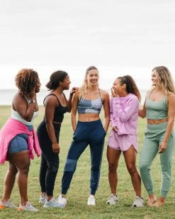 Nani Swimwear Denim Patchwork Longline Bra Active 24 Nani Swimwear Denim Patchwork Longline Bra Active