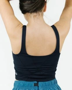 Nani Swimwear Black Laze Crop