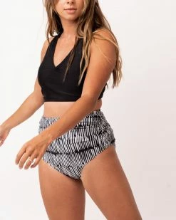 Nani Swimwear Batik Ruched High Rise Bottom