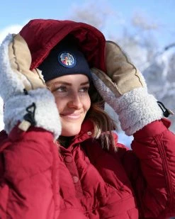 Nani Swimwear Navy Nani Patch Beanie 10 Nani Swimwear Navy Nani Patch Beanie