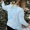 Nani Swimwear Active Chambray "Support Your Local Girl Gang" Long Sleeve T-shirt 1 Nani Swimwear Active Chambray "Support Your Local Girl Gang" Long Sleeve T-shirt