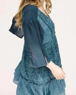 Nani Swimwear Okalani Wyler Dress Denim 14 Nani Swimwear Okalani Wyler Dress Denim