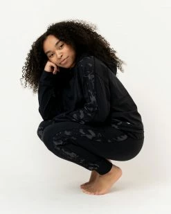 Nani Swimwear Black Downtown Hoodie