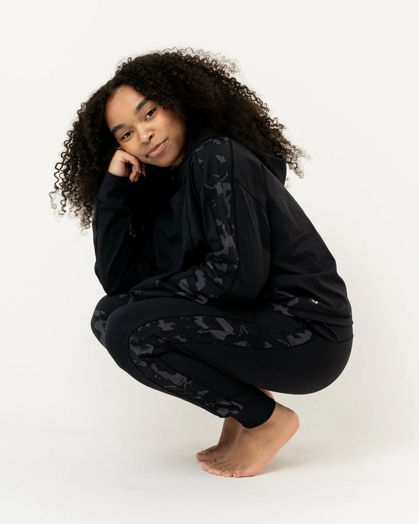 Nani Swimwear Black Downtown Hoodie 4 Nani Swimwear Black Downtown Hoodie