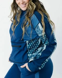 Nani Swimwear Denim Patchwork Downtown Hoodie Active 18 Nani Swimwear Denim Patchwork Downtown Hoodie Active