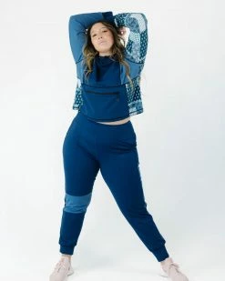 Nani Swimwear Denim Patchwork Downtown Hoodie Active 22 Nani Swimwear Denim Patchwork Downtown Hoodie Active