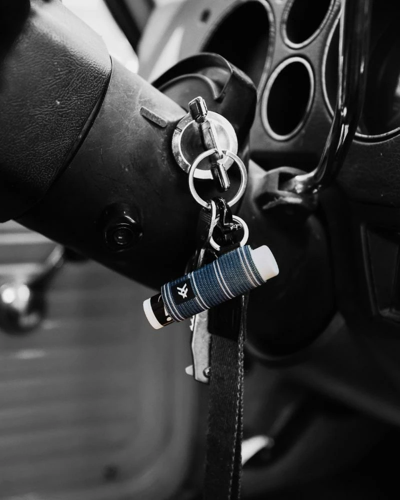 Nani Swimwear Navy Stipe Lip Balm Holder Accessories 6 Nani Swimwear Navy Stipe Lip Balm Holder Accessories