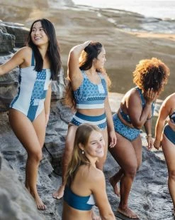 Nani Swimwear Denim Patchwork One Piece 21 Nani Swimwear Denim Patchwork One Piece