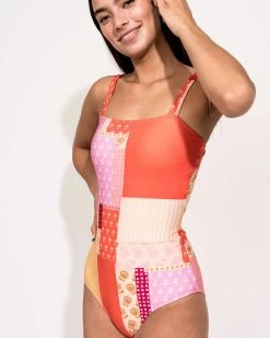 Nani Swimwear Summer Patchwork One Piece