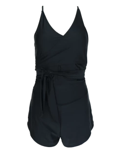 Nani Swimwear Black Swim Romper 16 Nani Swimwear Black Swim Romper