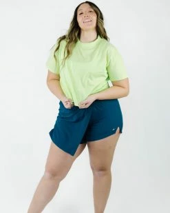 Nani Swimwear Active Lime Crop Tee