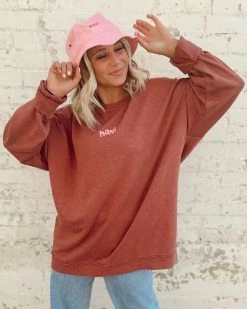 Nani Swimwear Active Rosewood Girl Gang Sweatshirt